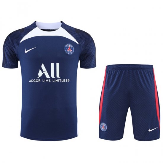 Tuta Da Track Paris Saint-germain Manica Corta 22-23 Blu - Pantalon Corto - Clicca l'immagine per chiudere