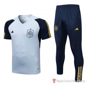 Tuta Da Track Spagna Manica Corta 22-23 Azul Tuta Da Track Spagna Manica Corta 22-23 Azul