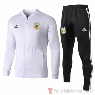 Tuta da Track Argentina Zne 2018 Bianco Tuta da Track Argentina Zne 2018 Bianco
