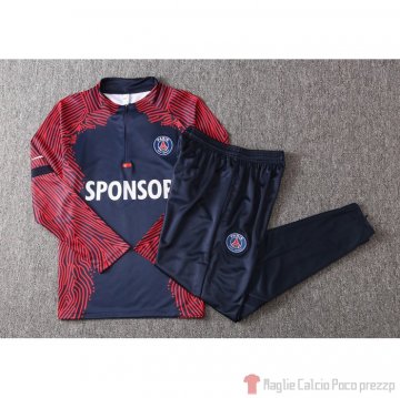 Tuta da Track Felpa Paris Saint-Germain 2020/2021 Blu