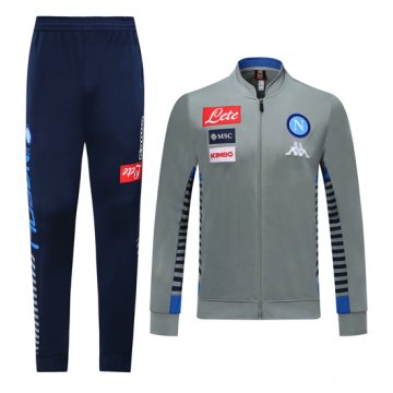 Tuta da Track Napoli 2019/2020 Grigio Tuta da Track Napoli 2019/2020 Grigio