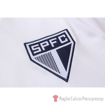 Tuta da Track Sao Paulo Manica Corta 2019/2020 Bianco