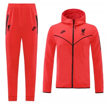 Tuta da Track Liverpool 2021-22 Rosso Tuta da Track Liverpool 2021-22 Rosso