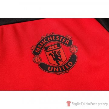 Tuta Da Track Felpa Manchester United 20-21 Rosso