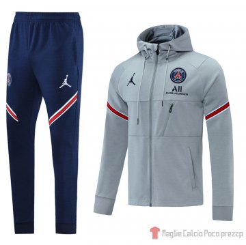 Tuta da track Paris Saint-germain 2021-22 Gris