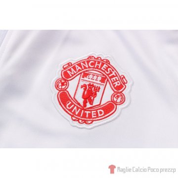 Tuta De Giacca Manchester United 2021-2022 Blanco