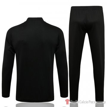 Tuta Giacca Manchester United 21-22 Negro Y Blanco
