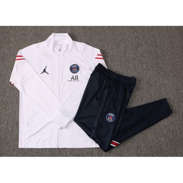 Tuta De Giacca Paris Saint-germain 21-22 Blanco