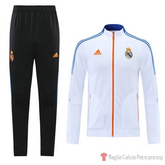 Tuta De Giacca Real Madrid 21-22 Blanco - Clicca l'immagine per chiudere