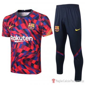 Tuta da track Barcellona Manica Corta 2020-21 Rojo Tuta da track Barcellona Manica Corta 2020-21 Rojo
