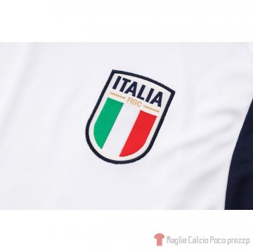 Tuta da Track Italia Manica Corta 23-24 Blanco