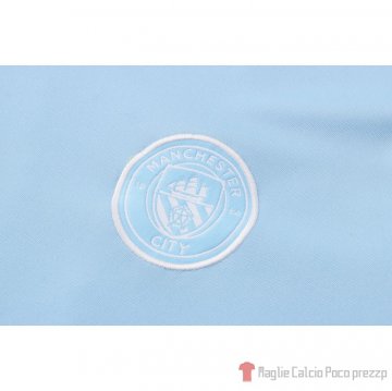 Tutal Manchester City Manica Corta 2021-22 Azul