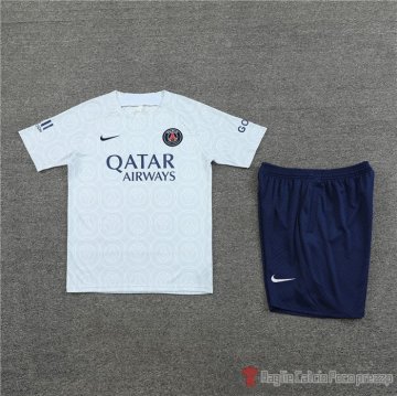 Chandal Del Paris Saint-germain Manica Corta 2022-2023 Gris - Pantalon Corto