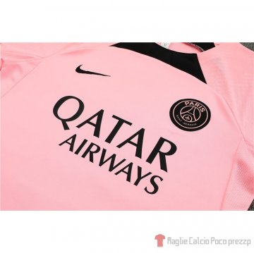 Chandal Del Paris Saint-germain Manica Corta 22-23 Rosa - Pantalon Corto