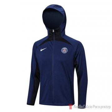 Giacca con cappuccio Paris Saint-germain 2022-2023 Azul Giacca con cappuccio Paris Saint-germain 2022-2023 Azul