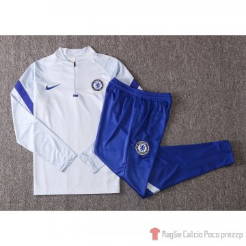 Tuta da Track Felpa Chelsea 2020-21 Azul