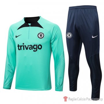 Felpa Della Tuta Chelsea 22-23 Verde Felpa Della Tuta Chelsea 22-23 Verde