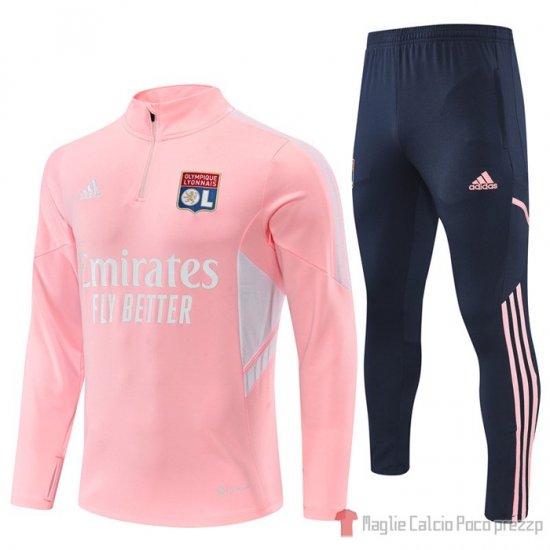 Felpa Della Tuta Lyon 22-23 Rosa - Clicca l'immagine per chiudere