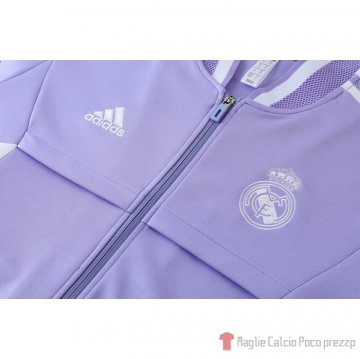 Giacca Della Tuta Real Madrid 2022-23 Purpura