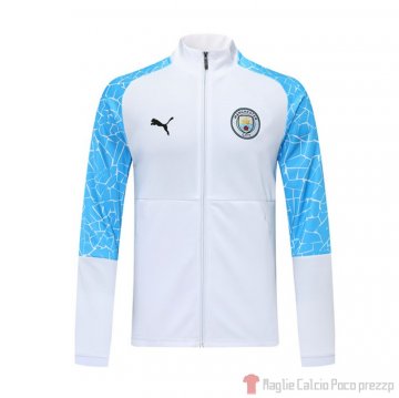 Giacca Manchester City 2020/2021 Bianco Giacca Manchester City 2020/2021 Bianco