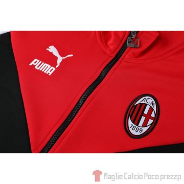 Giacca Milan 2020/2021 Nero e Rosso