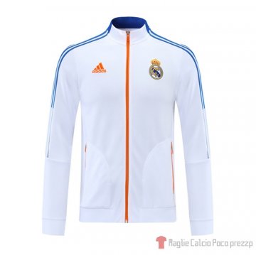 Giacca Real Madrid 21-22 Blanco Giacca Real Madrid 21-22 Blanco
