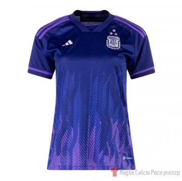 Maglia Argentina 3 Estrellas Away Donna 2022 Maglia Argentina 3 Estrellas Away Donna 2022