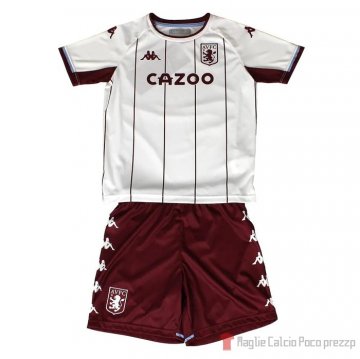Maglia Aston Villa Away Bambino 21-22 Maglia Aston Villa Away Bambino 21-22
