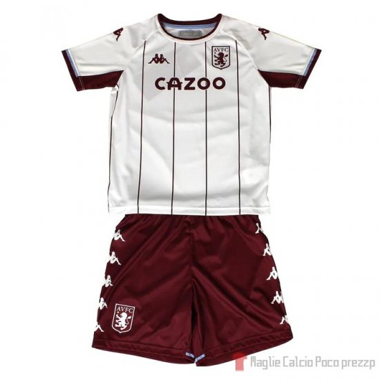 Maglia Aston Villa Away Bambino 21-22 - Clicca l'immagine per chiudere