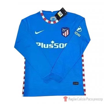 Maglia Atletico Madrid Terza Maniche Lunghe 21-22