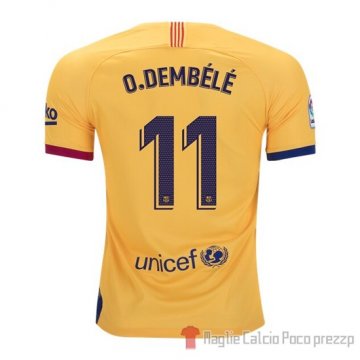 Maglia Barcellona Giocatore O.dembele Away 2019/2020 Maglia Barcellona Giocatore O.dembele Away 2019/2020