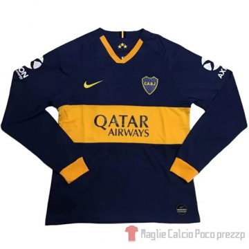 Maglia Boca Juniors Home Manica Lunga 2019/2020 Maglia Boca Juniors Home Manica Lunga 2019/2020