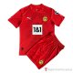 Maglia Borussia Dortmund Portiere Bambino 22-23 Rojo