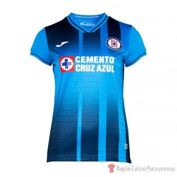 Maglia Cruz Blu Home Donna 21-22 Maglia Cruz Blu Home Donna 21-22