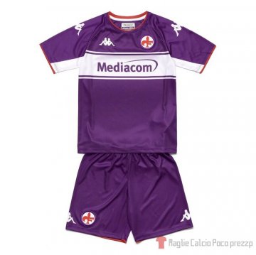 Maglia Fiorentina Home Bambino 21-22 Maglia Fiorentina Home Bambino 21-22