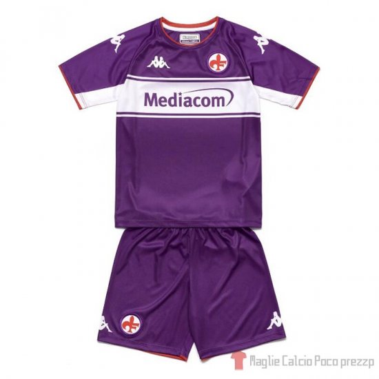 Maglia Fiorentina Home Bambino 21-22 - Clicca l'immagine per chiudere