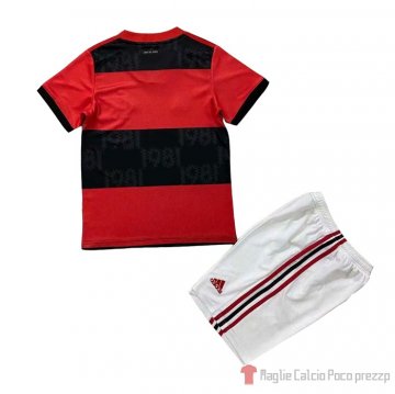 Maglia Flamengo Home Bambino 2021