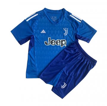 Maglia Juventus Portiere Bambino 23-24 Azul Maglia Juventus Portiere Bambino 23-24 Azul
