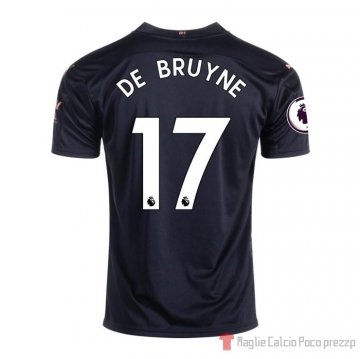Maglia Manchester City Giocatore De Bruyne Away 20-21 Maglia Manchester City Giocatore De Bruyne Away 20-21