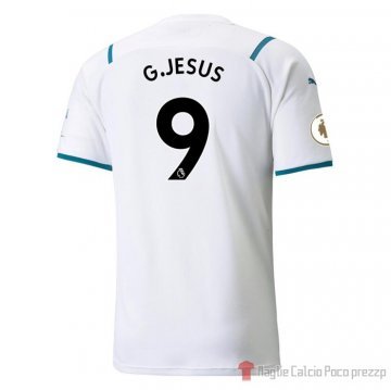 Maglia Manchester City Giocatore G.jesus Away 21-22 Maglia Manchester City Giocatore G.jesus Away 21-22