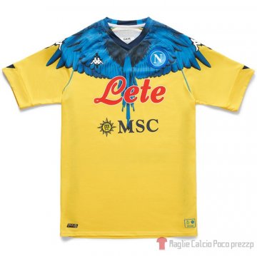 Maglia Napoli Kappa X Marcelo Burlon Bambino 2021