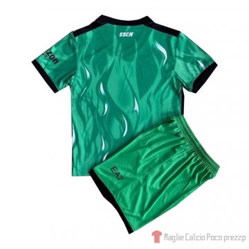 Maglia Napoli Portiere Bambino 21-22 Verde