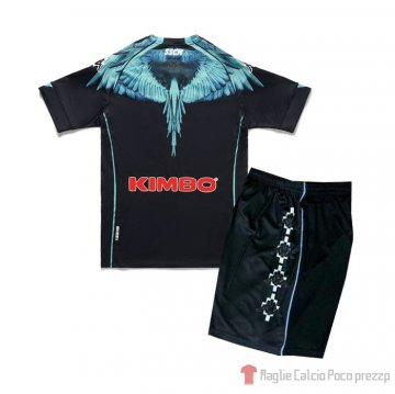 Maglia Napoli Portiere Kappa X Marcelo Burlon Bambino 2021