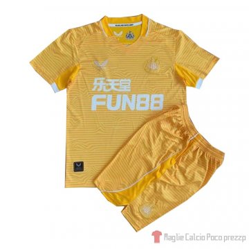 Maglia Newcastle United Portiere Away Bambino 21-22 Maglia Newcastle United Portiere Away Bambino 21-22