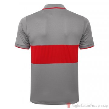 Maglia Polo Atletico Madrid 2020/2021 Grigio