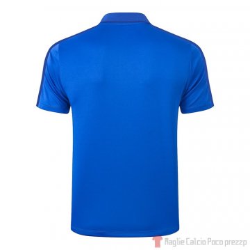 Maglia Polo Barcellona 2020/2021 Blu