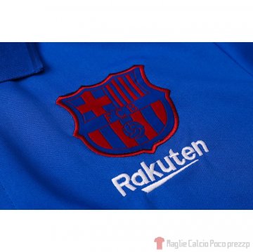 Maglia Polo Barcellona 2020/2021 Blu