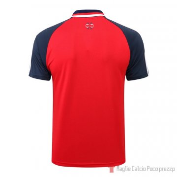 Maglia Polo Bayern Munich 2021-2022 Rosso