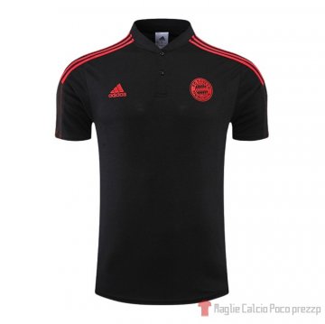 Maglia Polo Bayern Munich 22-23 Nero