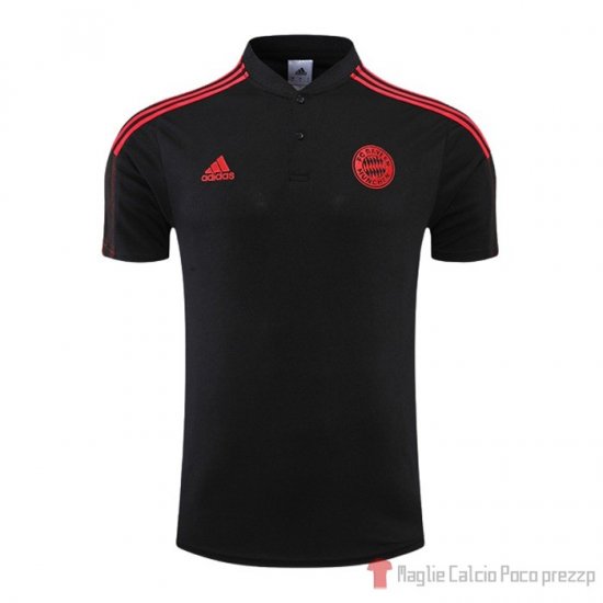 Maglia Polo Bayern Munich 22-23 Nero - Clicca l'immagine per chiudere